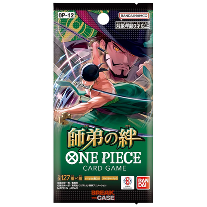 One Piece - OP12 Booster Display – Bond between Master and Disciple – Japanisch