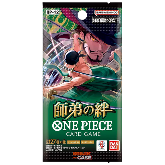 One Piece - OP12 Booster – Bond between Master and Disciple – Japanisch