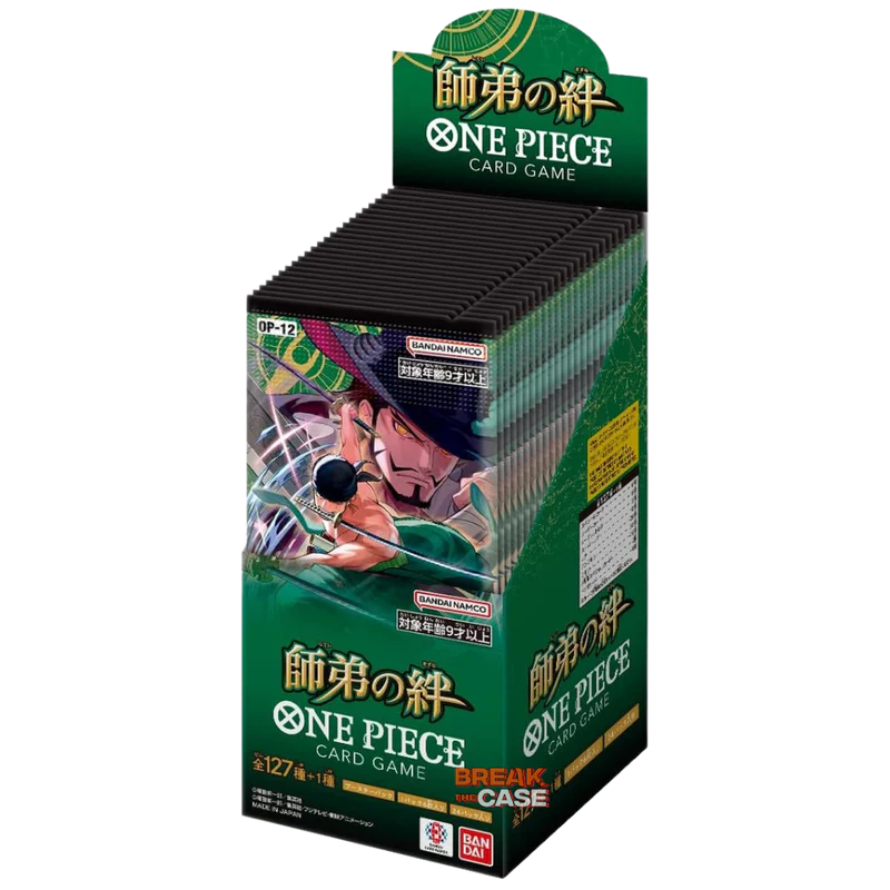 One Piece - OP12 Booster Display – Bond between Master and Disciple – Japanisch