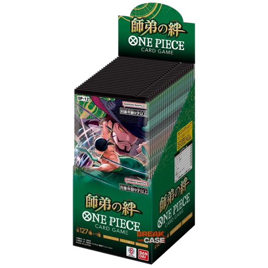 One Piece - OP12 Booster Display – Bond between Master and Disciple – Japanisch