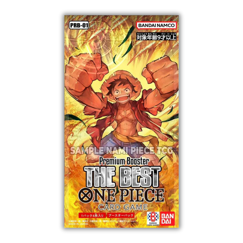One Piece - PRB-01 - THE BEST - Premium Booster - Japanisch